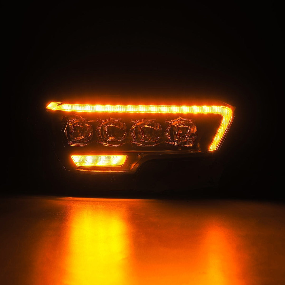 16-23 Toyota Tacoma MK II NOVA-Series LED Projector Headlights Black - view 5