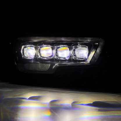 16-23 Toyota Tacoma MK II NOVA-Series LED Projector Headlights Black - view 3