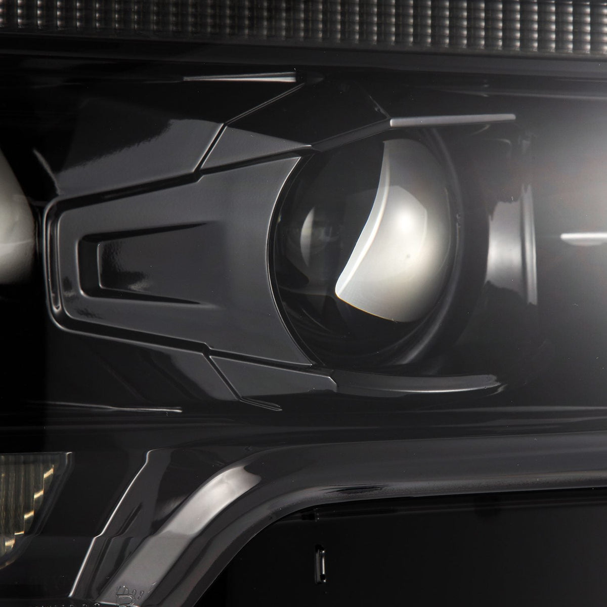 16-23 Toyota Tacoma MK II PRO-Series Halogen Projector Headlights Alpha-Black - view 9