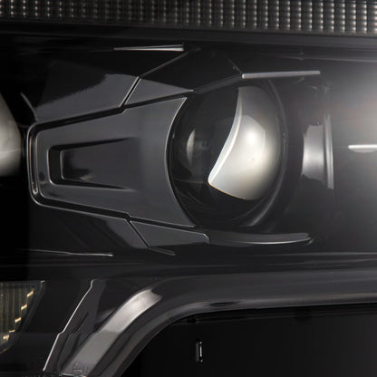 16-23 Toyota Tacoma MK II PRO-Series Halogen Projector Headlights Alpha-Black - view 9