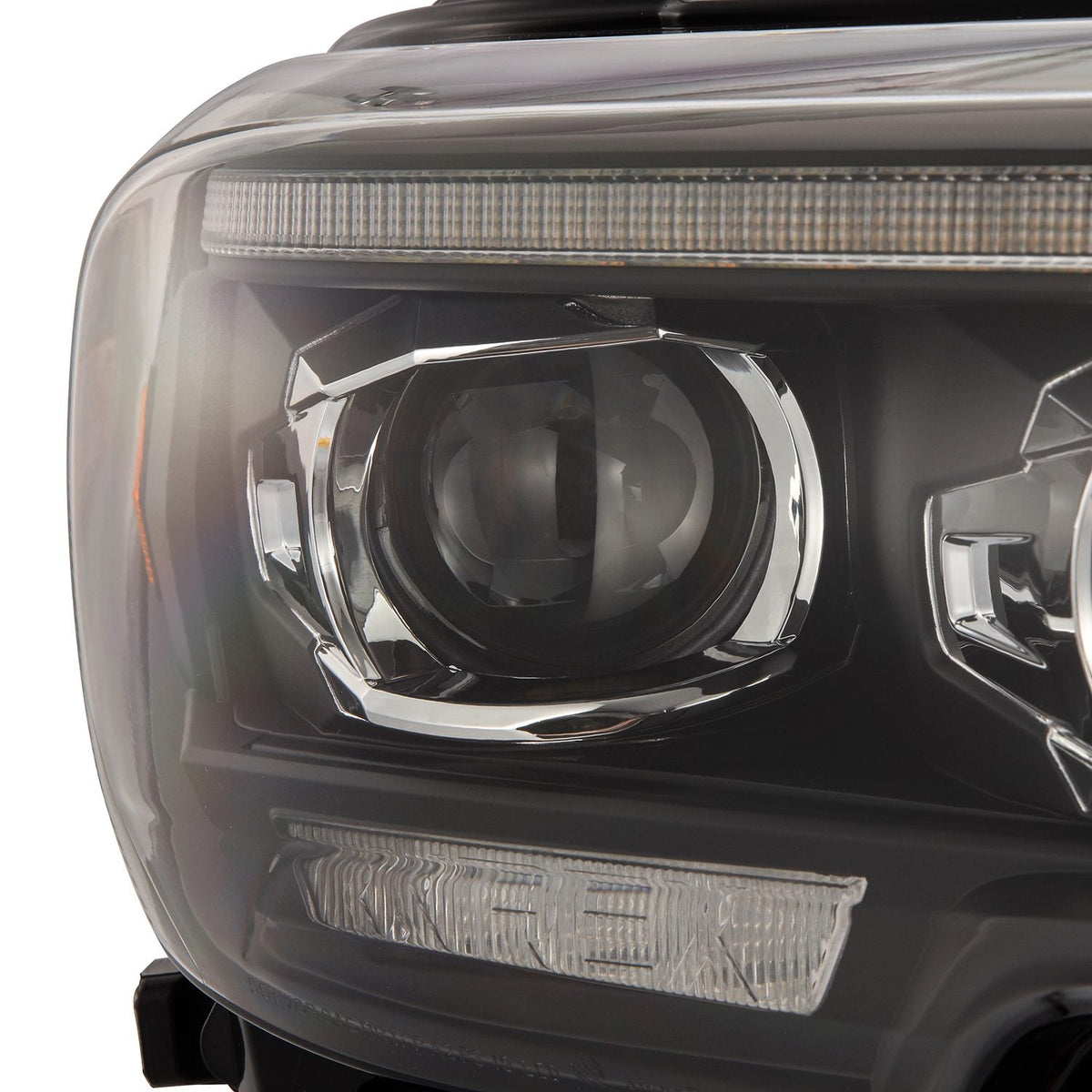 16-23 Toyota Tacoma MK II PRO-Series Halogen Projector Headlights Black - view 9