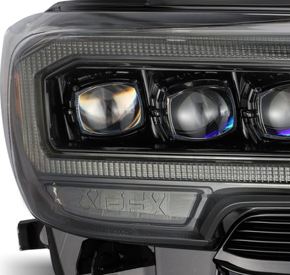 16-23 Toyota Tacoma NOVA-Series LED Projector Headlights Alpha-Black - view 2