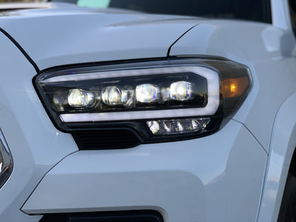 16-23 Toyota Tacoma NOVA-Series LED Projector Headlights Alpha-Black - view 18
