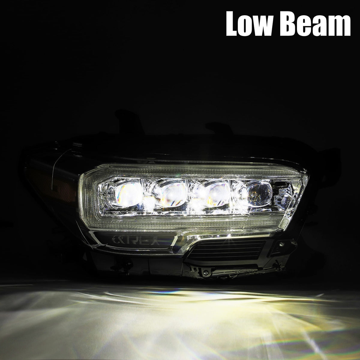 16-23 Toyota Tacoma NOVA-Series LED Projector Headlights Alpha-Black - view 7