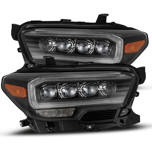16-23 Toyota Tacoma NOVA-Series LED Projector Headlights Black - view 1