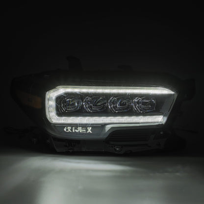 16-23 Toyota Tacoma NOVA-Series LED Projector Headlights Chrome - view 5