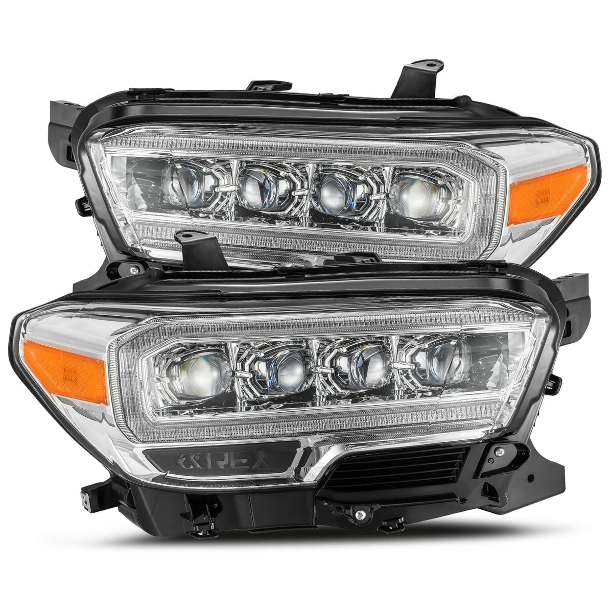 16-23 Toyota Tacoma NOVA-Series LED Projector Headlights Chrome - view 1