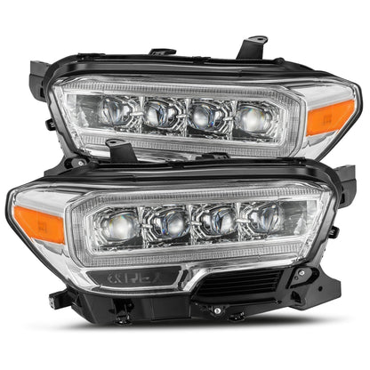 16-23 Toyota Tacoma NOVA-Series LED Projector Headlights Chrome - view 1