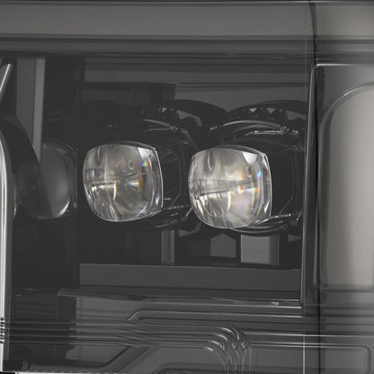17-19 Ford Super Duty MKII NOVA-Series LED Projector Headlights Alpha-Black - view 7