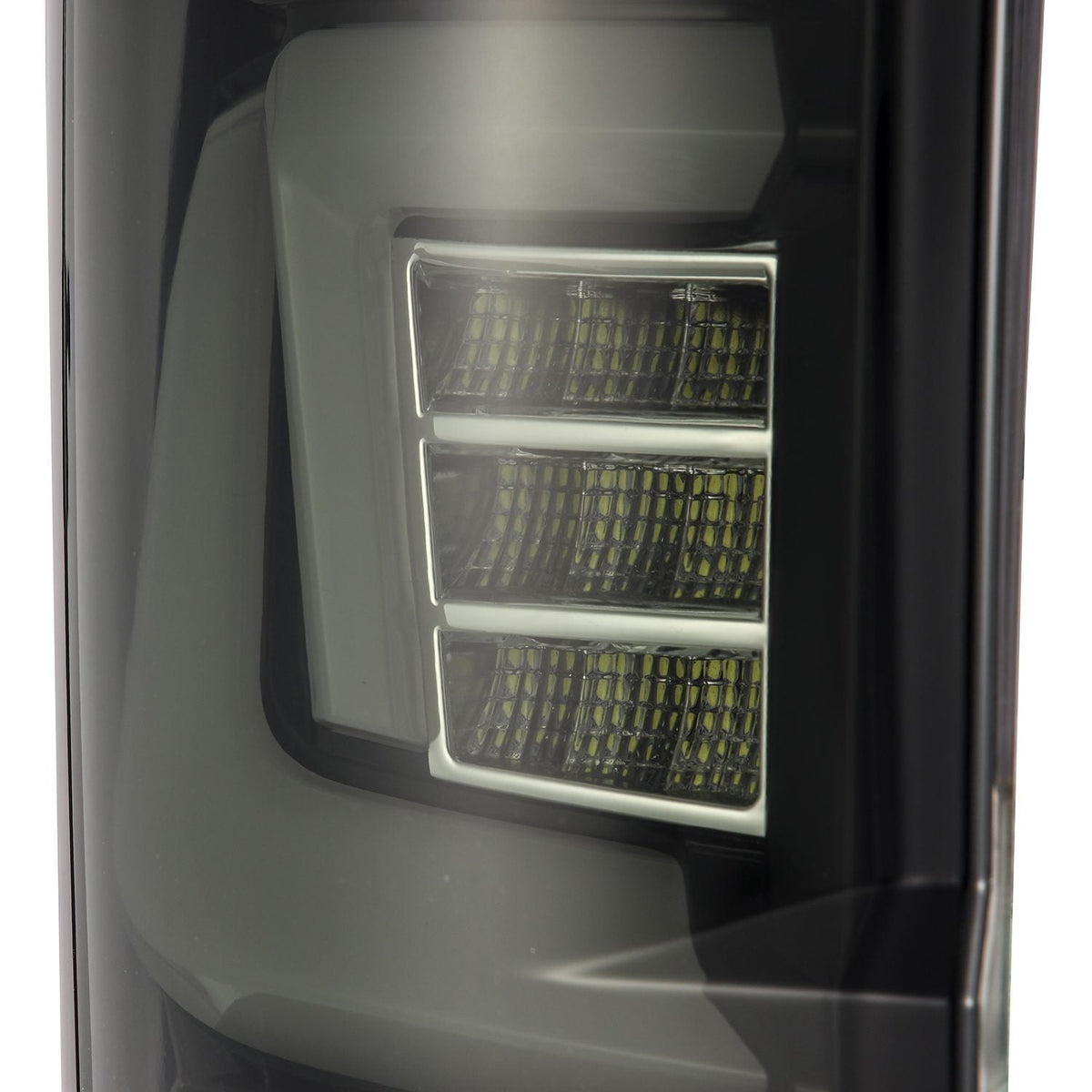 17-19 Ford Super Duty PRO-Series LED Tail Lights Jet Black - view 4