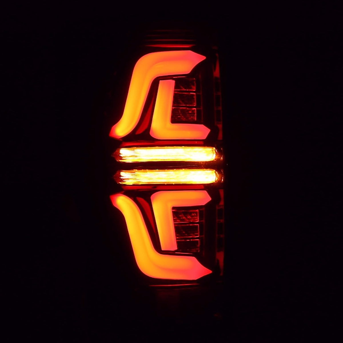17-19 Ford Super Duty PRO-Series LED Tail Lights Jet Black - view 10