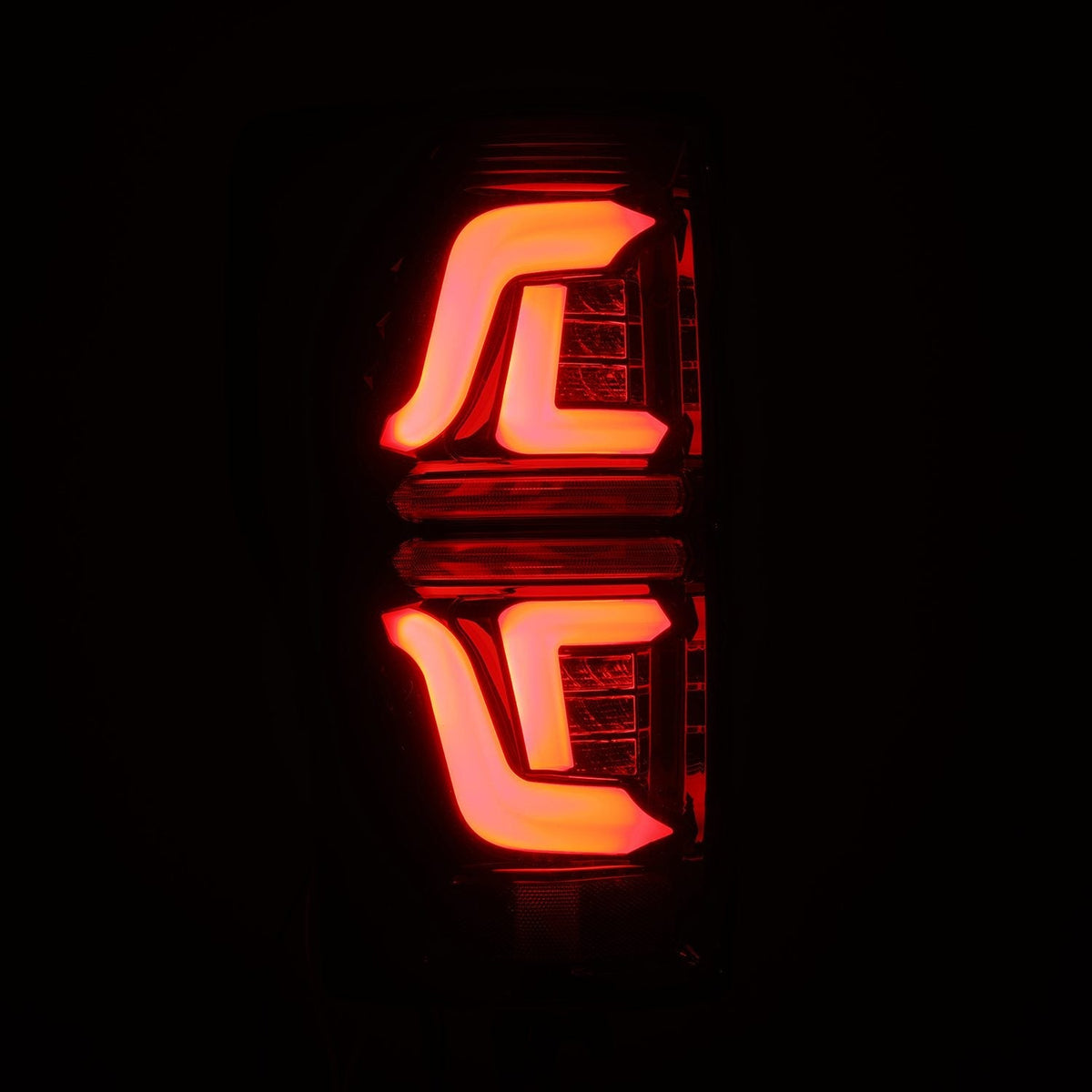 17-19 Ford Super Duty PRO-Series LED Tail Lights Jet Black - view 9