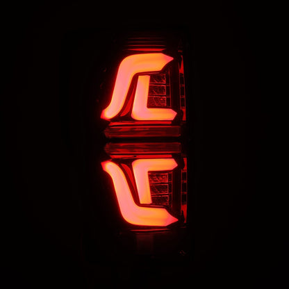 17-19 Ford Super Duty PRO-Series LED Tail Lights Jet Black - view 9