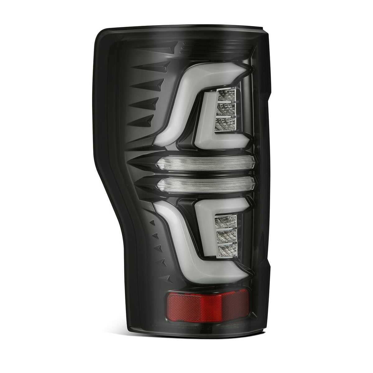 17-19 Ford Super Duty PRO-Series LED Tail Lights Jet Black - view 2
