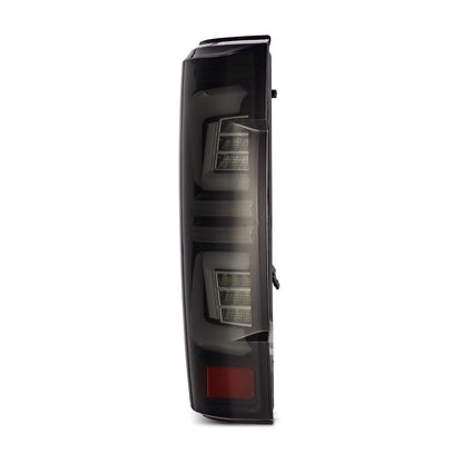 17-19 Ford Super Duty PRO-Series LED Tail Lights Jet Black - view 3