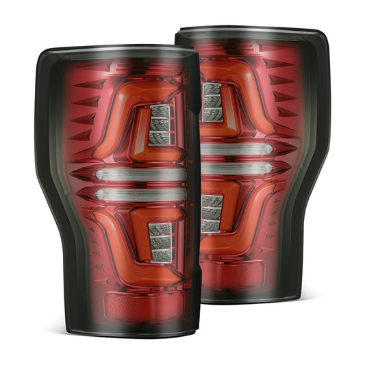 17-19 Ford Super Duty PRO-Series LED Tail Lights Red Smoke - view 1
