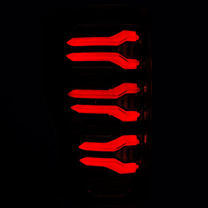 17-22 Ford Super Duty LUXX-Series LED Tail Lights Alpha-Black - view 4