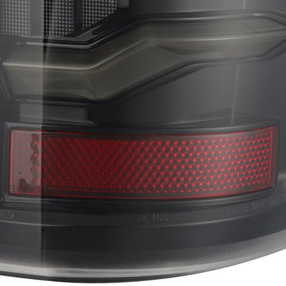 17-22 Ford Super Duty LUXX-Series LED Tail Lights Alpha-Black - view 11