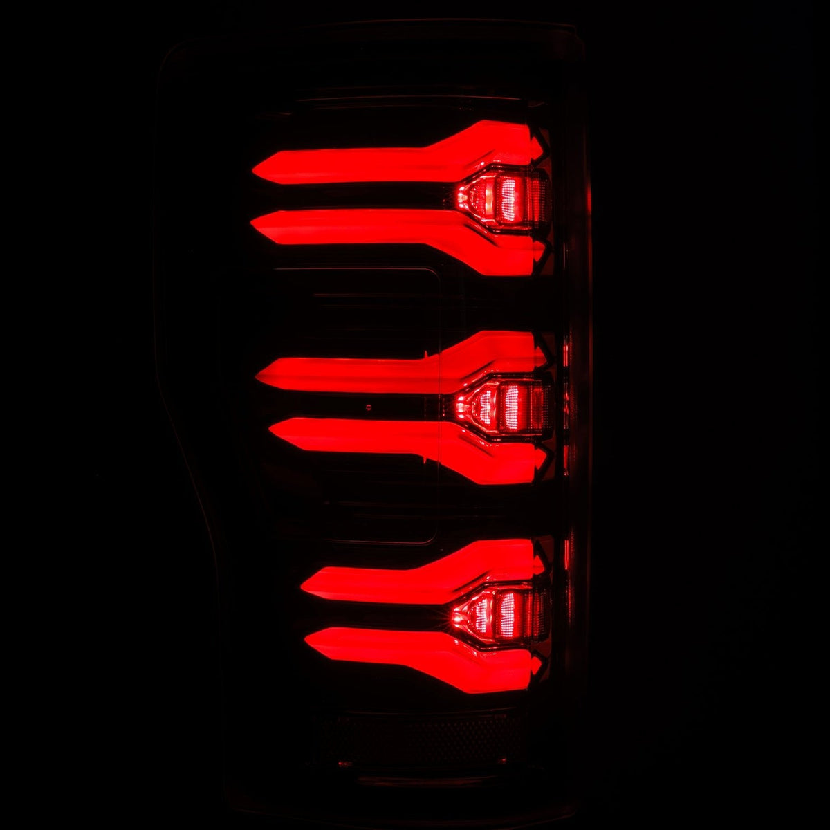 17-22 Ford Super Duty LUXX-Series LED Tail Lights Alpha-Black - view 3