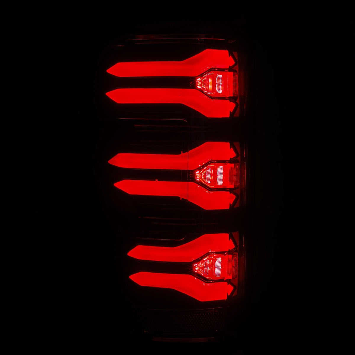 17-22 Ford Super Duty LUXX-Series LED Tail Lights Black-Red - view 15