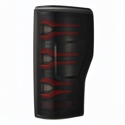 17-22 Ford Super Duty LUXX-Series LED Tail Lights Black-Red - view 13