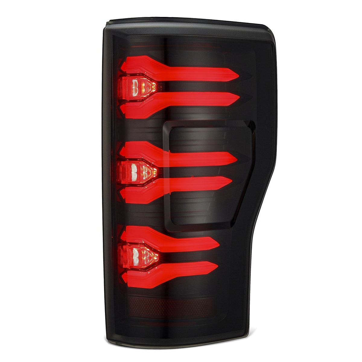 17-22 Ford Super Duty LUXX-Series LED Tail Lights Black-Red - view 14