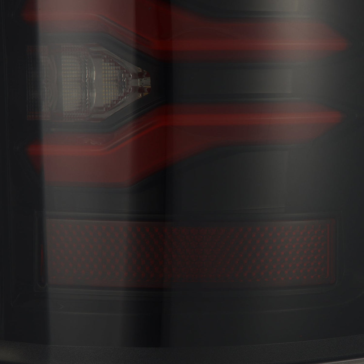 17-22 Ford Super Duty LUXX-Series LED Tail Lights Black-Red - view 5
