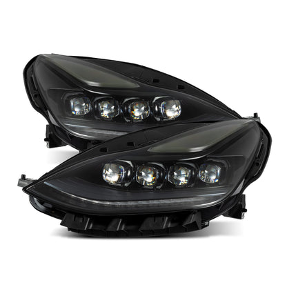 17-23 Tesla Model 3 / 20-24 Model Y NOVA-Series LED Projector Headlights Alpha-Black - view 1