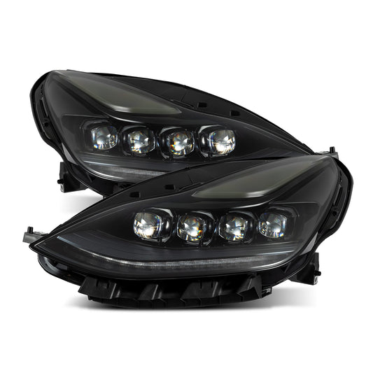 17-23 Tesla Model 3 / 20-24 Model Y NOVA-Series LED Projector Headlights Alpha-Black - view 1
