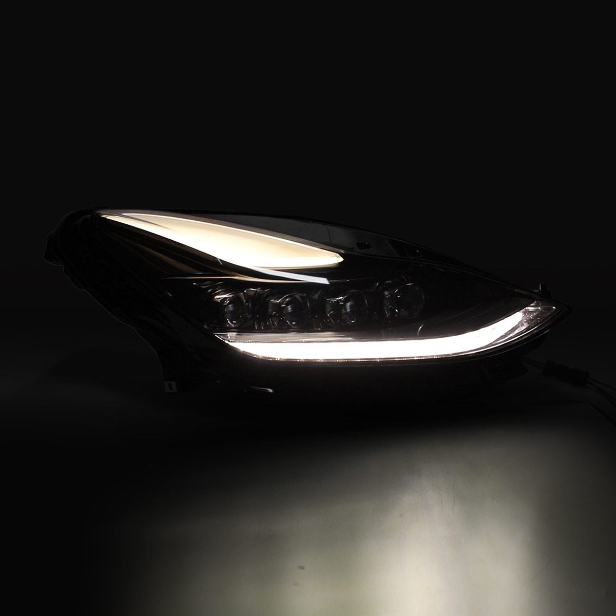 17-23 Tesla Model 3 / 20-24 Model Y NOVA-Series LED Projector Headlights Alpha-Black - view 8