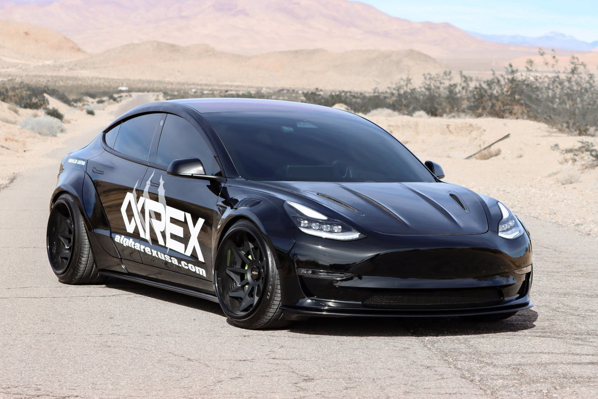 17-23 Tesla Model 3 / 20-24 Model Y NOVA-Series LED Projector Headlights Alpha-Black - view 6