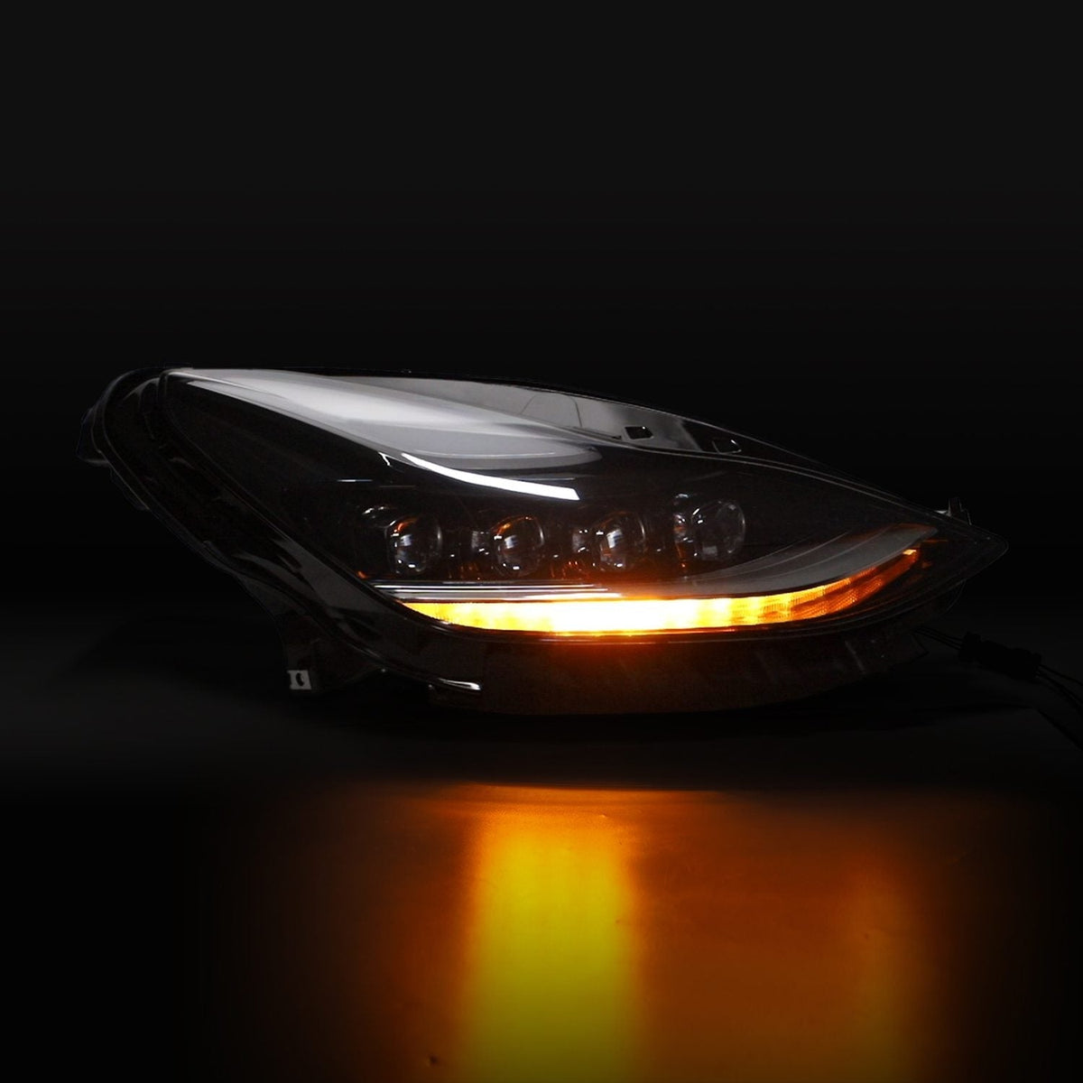 17-23 Tesla Model 3 / 20-24 Model Y NOVA-Series LED Projector Headlights Alpha-Black - view 9