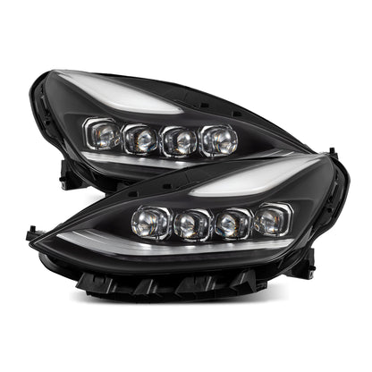 17-23 Tesla Model 3 / 20-24 Model Y NOVA-Series LED Projector Headlights Black - view 1