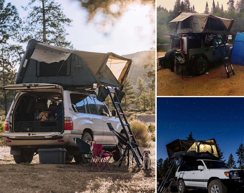 OVS BUSHVELD Hard Shell Roof Top Tent - 2 Person