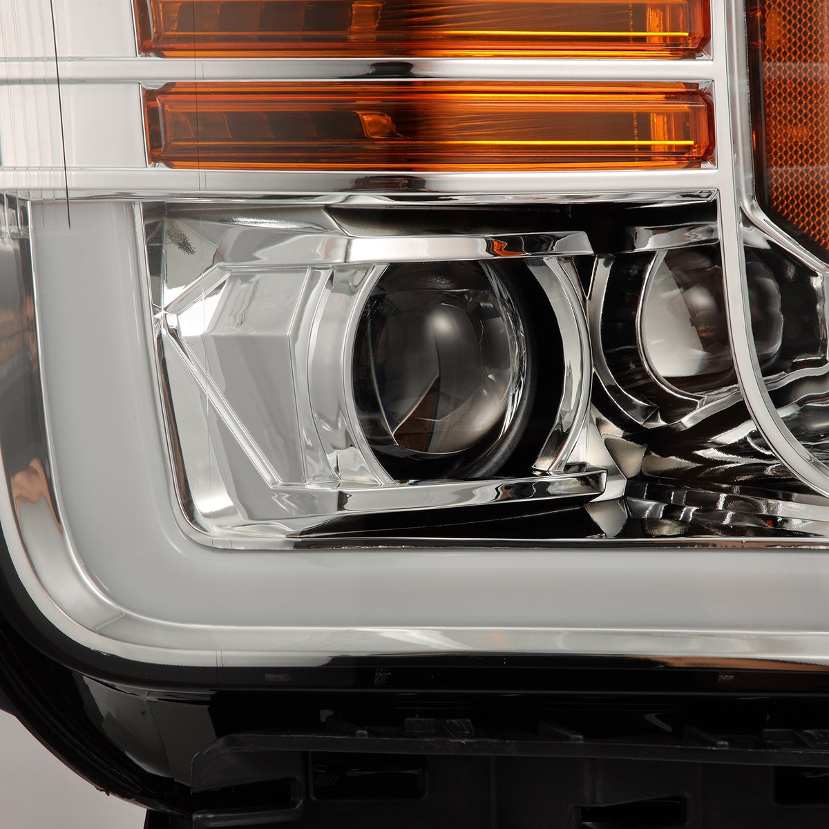 18-20 Ford F150 LUXX-Series LED Projector Headlights Chrome - view 11