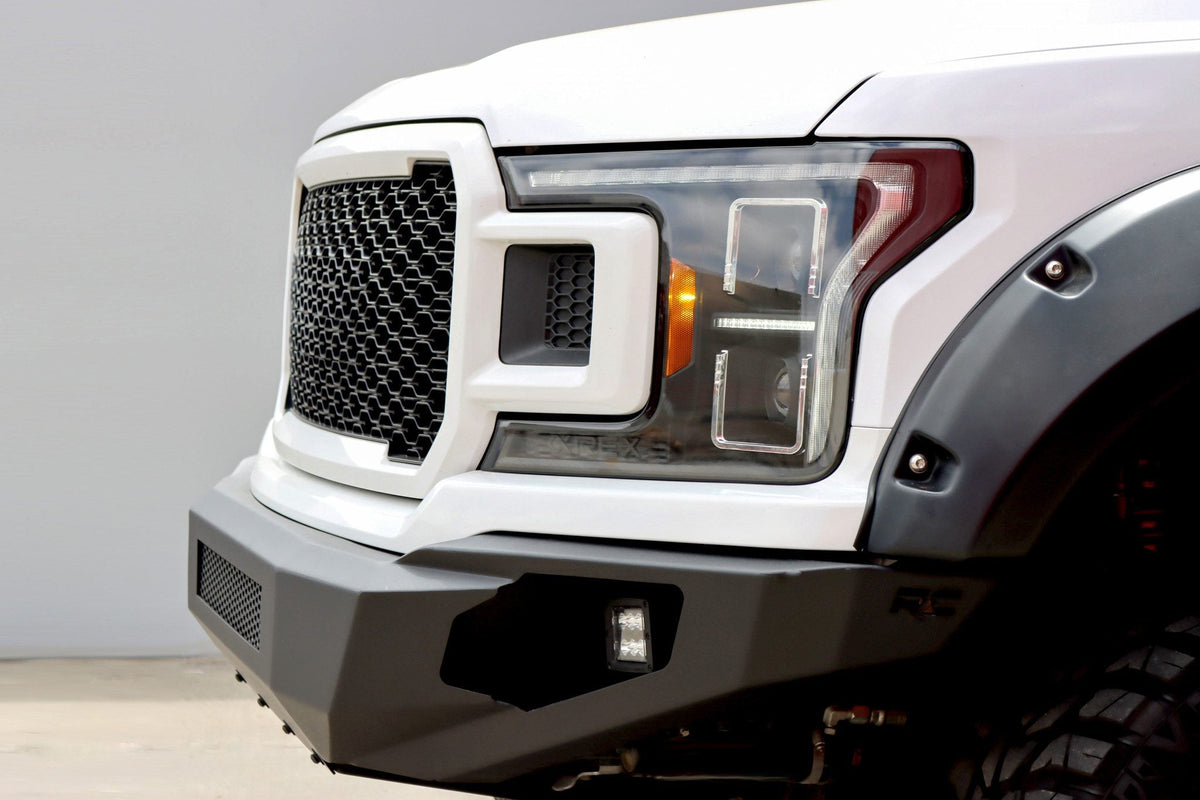 18-20 Ford F150 (MK II 14th Gen Style) LUXX-Series LED Projector Headlights Black - view 13