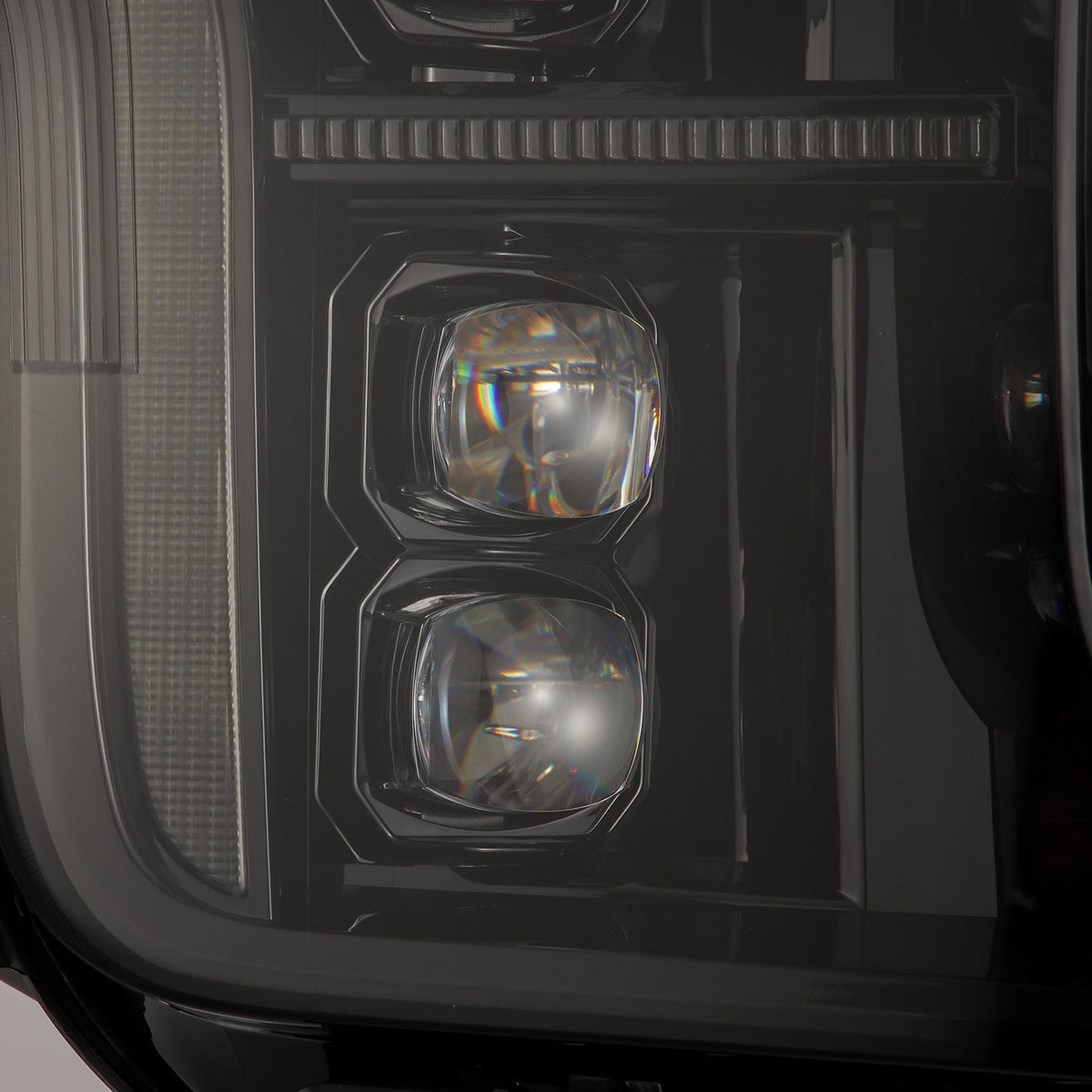 18-20 Ford F150 (MK II 14th Gen Style) NOVA-Series LED Projector Headlights Alpha-Black - view 3
