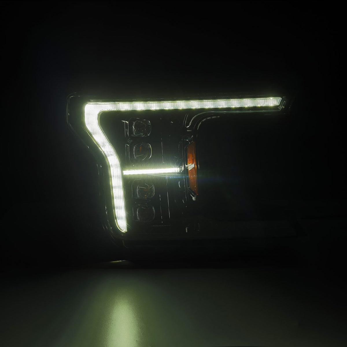 18-20 Ford F150 (MK II 14th Gen Style) NOVA-Series LED Projector Headlights Alpha-Black - view 7