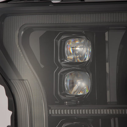 18-20 Ford F150 (MK II 14th Gen Style) NOVA-Series LED Projector Headlights Alpha-Black - view 2