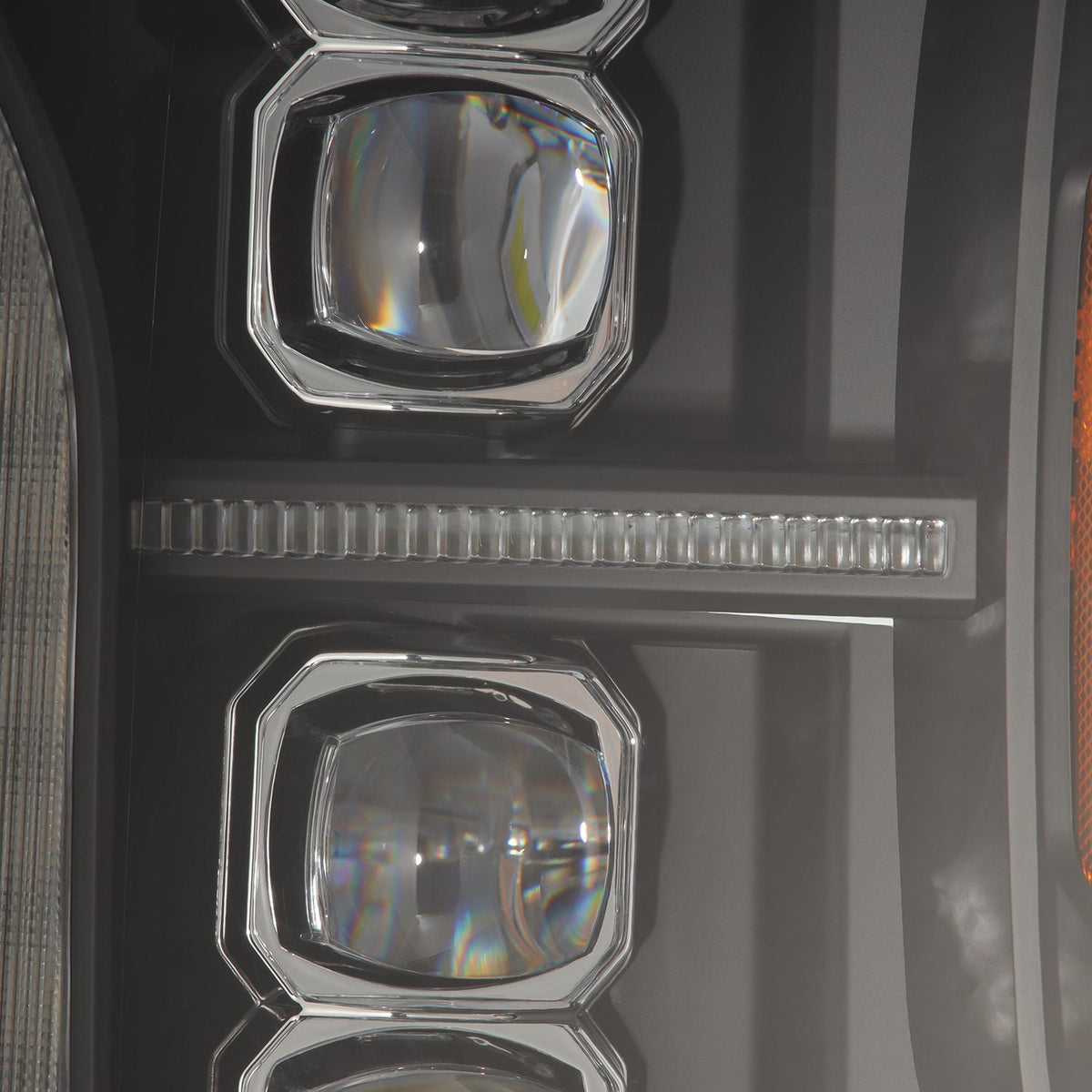 18-20 Ford F150 (MK II 14th Gen Style) NOVA-Series LED Projector Headlights Black - view 3