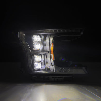 18-20 Ford F150 (MK II 14th Gen Style) NOVA-Series LED Projector Headlights Black - view 9
