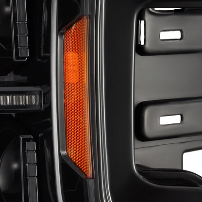 18-20 Ford F150 (MK II 14th Gen Style) PRO-Series Halogen Projector Headlights Alpha-Black - view 6