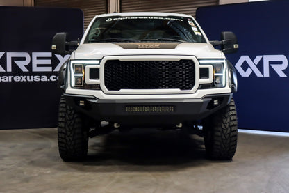 18-20 Ford F150 (MK II 14th Gen Style) PRO-Series Halogen Projector Headlights Black - view 10