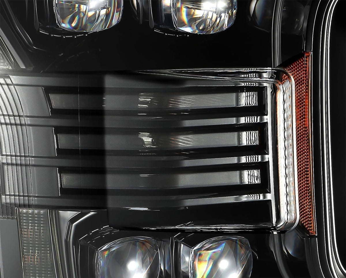 18-20 Ford F150 NOVA-Series LED Projector Headlights Alpha-Black - view 3