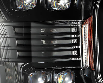 18-20 Ford F150 NOVA-Series LED Projector Headlights Alpha-Black - view 3