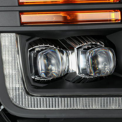 18-20 Ford F150 NOVA-Series LED Projector Headlights Black - view 9