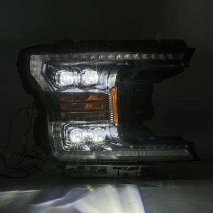 18-20 Ford F150 NOVA-Series LED Projector Headlights Black - view 11