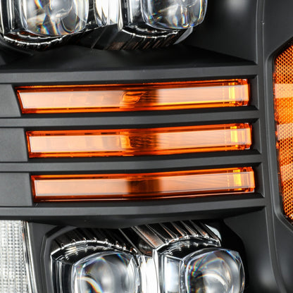 18-20 Ford F150 NOVA-Series LED Projector Headlights Black - view 8