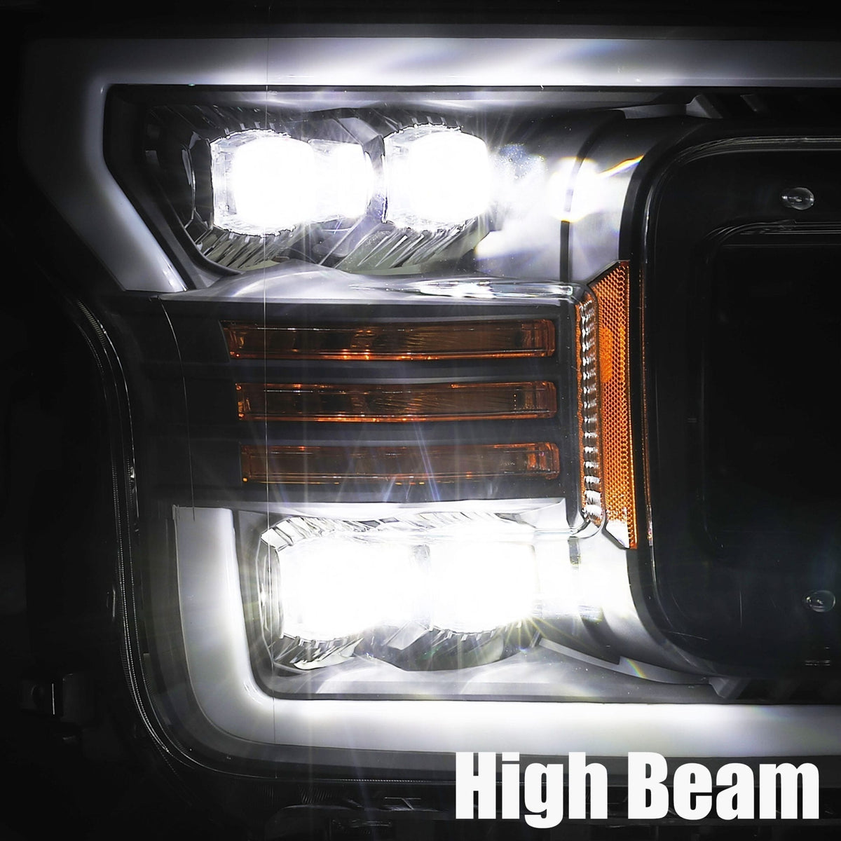 18-20 Ford F150 NOVA-Series LED Projector Headlights Chrome - view 10