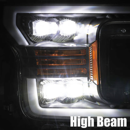 18-20 Ford F150 NOVA-Series LED Projector Headlights Chrome - view 10